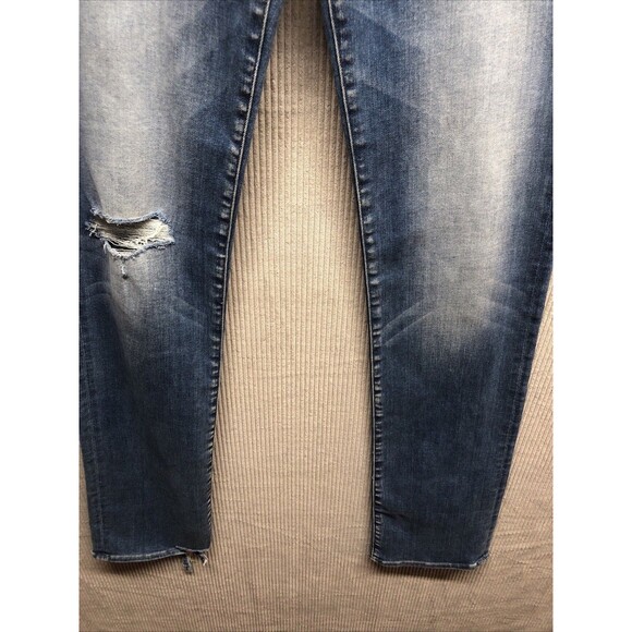 Flying Monkey Platinum Jeans Size 28 Factory Destroyed NWD - Picture 2 of 16